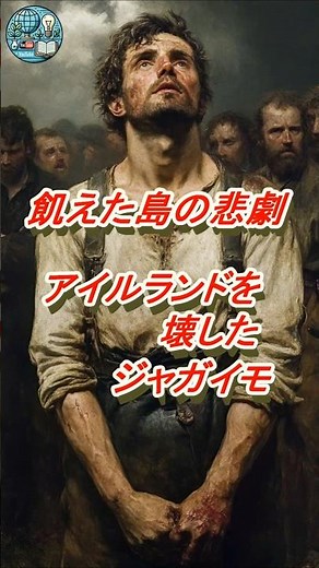 飢えた島の悲劇：アイルランドを壊したジャガイモ #アイルランドの悲劇 #ジャガイモ飢饉 #世界史 #歴史の闇 #植民地支配の現実 #人災の歴史 #棺桶船 #忘れられた歴史