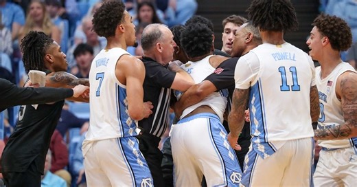 What did UNC Beating Va Tech do for its Resume?