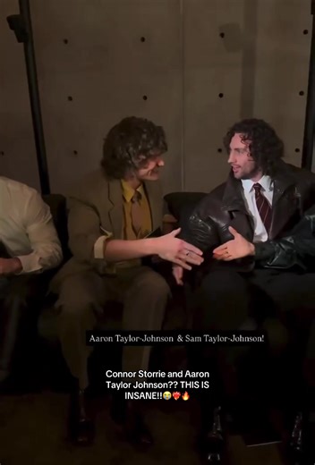 Aaron Taylor-Johnson and Connor Storrie: A Star-Studded Encounter