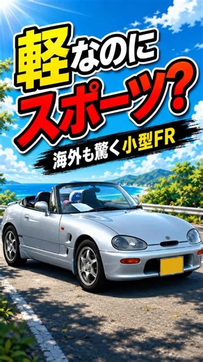 【衝撃】スズキ・カプチーノ、軽なのに小さな本格スポーツカーです！【車】#shorts