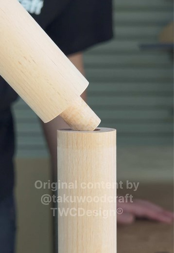 The Seamless Dowel Joint #woodworking #diy #asmr #jig #joint