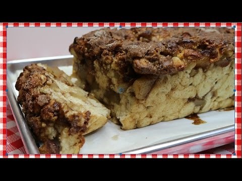 Apple Fritter Bread Recipe ~ Homemade Holiday ~ Noreen's Kitchen