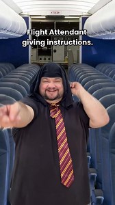 84K views · 2.2K reactions | Was that a fake sign language?!  #flightattendant #humor #fly | Somedeafguy | Facebook