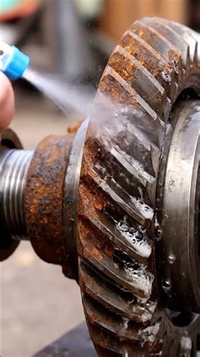 Extreme Rust Removal on Differential Gear