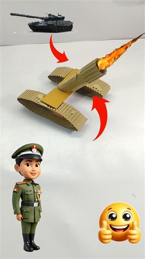 How to make army tank || घर पर बनाएं army tank | science project #viral #shorts