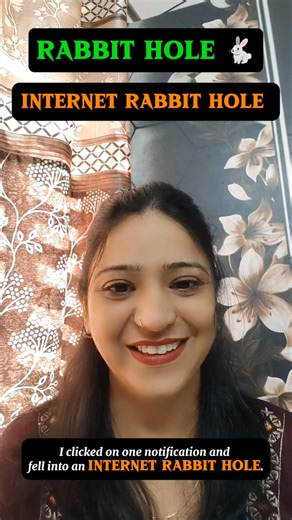 Rabbit Hole vs Internet Rabbit Hole – Meaning Explained | English #shorts