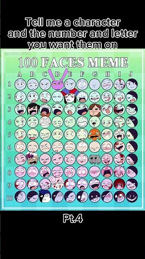 100 face meme part 4