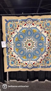 The lost part one of the quilts that were my favorites that didn’t “place” …but are still astonishing winners as far as I’m concerned. Aqs Daytona | White Arbor Quilting, Bethanne Nemesh
