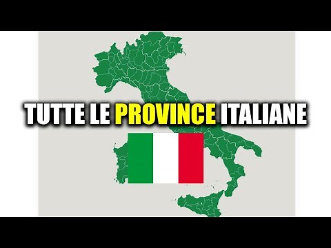 ITALIAN PROVINCES: LET'S LEARN THEM ALL
