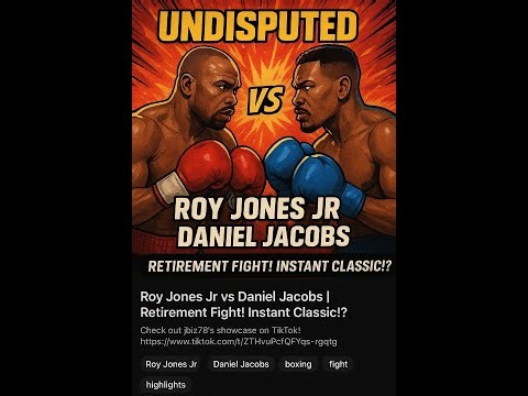 Roy Jones Jr vs Daniel Jacobs | The Legacy Clash on UNDISPUTED! (Fight of Eras!)