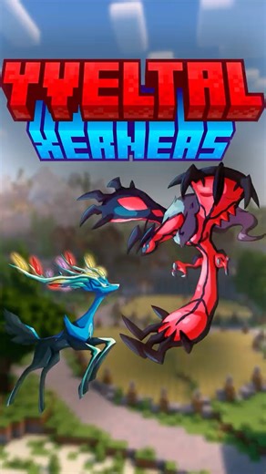 Here's how you can find Yveltal and Xerneas in Cobblemon! #cobblemon #minecraft #pokemon