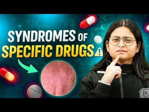 Syndromes of Specific Drugs 💊 | Drug Induced Syndromes Explained | Pharmacology Made Easy