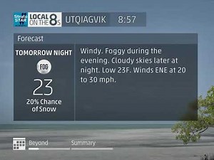 IntelliSTAR 2 - Local On the 8s - Utqiagvik AK - 11/2/24 8:57 PM EDT