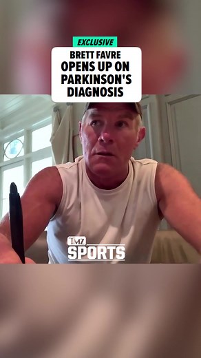 #BrettFavre tells #TMZSports he was diagnosed with Parkinson's Disease in early January ... after he began experiencing trouble using his right arm and hand. Full interview in bio!