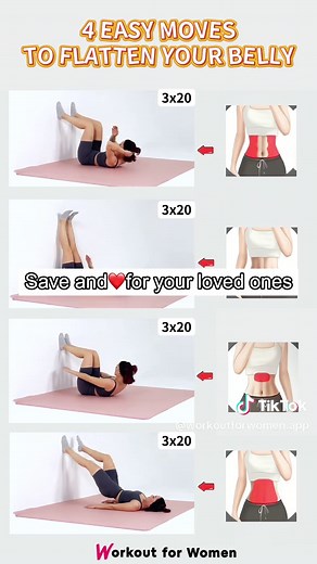 Effective Flat Belly Workout at Home