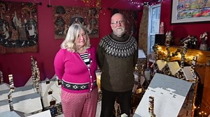 Lego-loving couple build Harry Potter's Hogsmeade out of 200,000 bricks