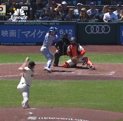 Wait, Giants fans are actually crying about Dalton Rushing’s slide that happened 1 minute after he got HBP intentionally? What a joke bro 🤣