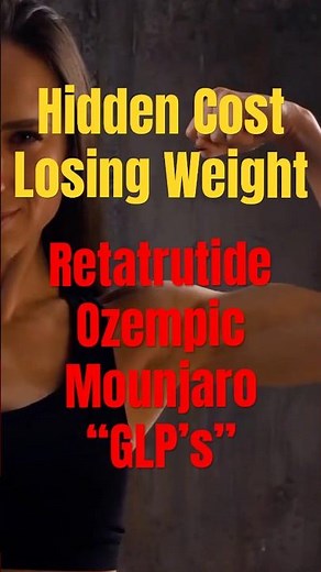 The Hidden Cost of Losing 40 lbs on Retatrutide Ozempic Mounjaro or any Weightloss Medication