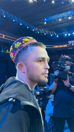 JCK MMA | Yihuoge and @salohidinovm face off before the fight, and the tension is through the roof! | Instagram