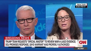 Haberman: There is an implicit threat in Trump's filing