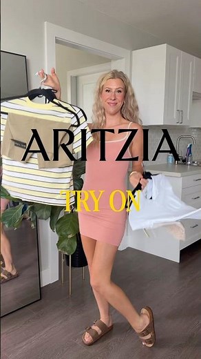ARITZIA TRY ON HAUL ☀️ #summerfashion #canadianshopping #aritziahaul