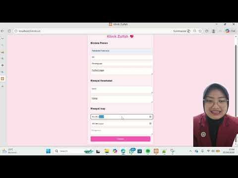 Belajar PHP MySQL dari Nol! 🏥 Cara Membuat Form Data Pasien + Database!!!