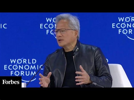 FULL REMARKS: Nvidia s Jensen Huang Makes Bold AI Predictions At Davos | World Economic Forum | Federico Piergentili