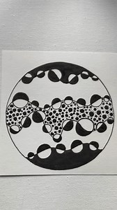 8.4K views · 222 reactions | Beautiful Zentangle Pattern |Drawing Tutorial For Beginners #zentangle #zenart #zendoodle #doodle #trending #viralpost #mindfulart #easyart | Easy Art | Facebook