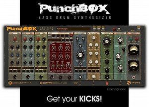 PunchBOX kick drum instrument by D16 Group introduced