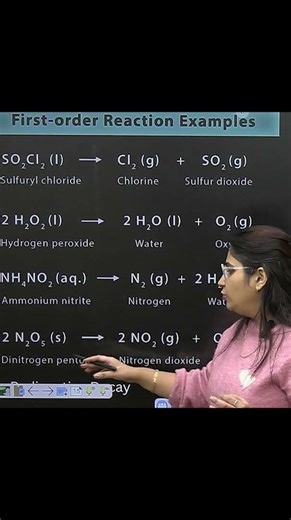 Examples of First Order Reaction | Class 12 Chemistry | Marks Under Minute