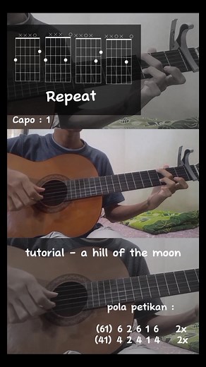Learn to Play 'A Hill of the Moon' on Guitar | Guitar Tutorial