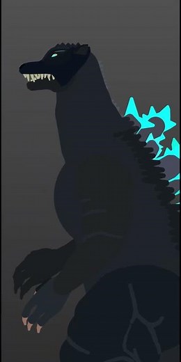 test godzilla final wars, pivot animator 5 #godzilla #pivotanimator #blender