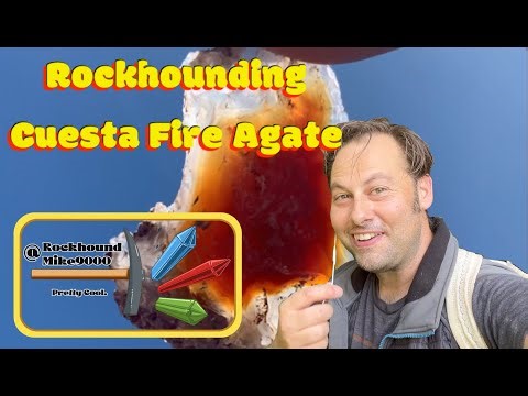 Rockhounding the Cuesta Fire Agate Mine, AZ