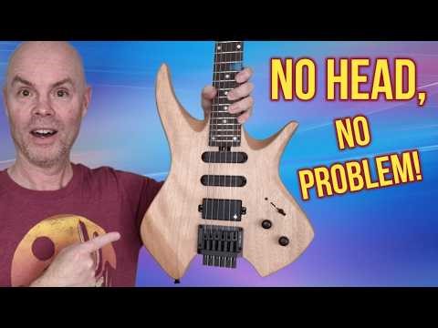 The most amazing neck on any headless guitar I've ever tried, introducing the HLX-500 from Donner!