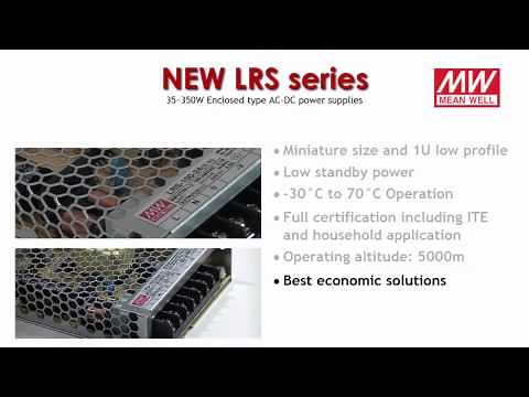 Mean Well LRS series video