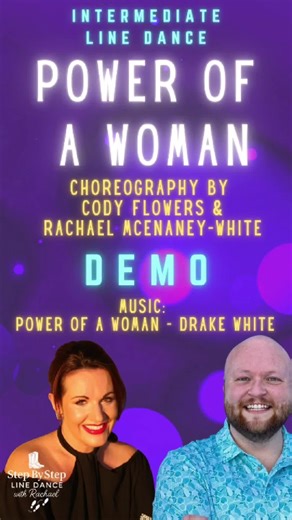 🔥 POWER OF A WOMAN 🔥 New dance alert 👀 This one hits HARD 🥹 Power of a Woman – Drake White w/ Cody Flowers Teach step sheet dropping later today… stay ready 👊 #PowerOfAWoman #LineDance #NewDance #DanceTok #CountryDance #LearnToDance #StepByStep