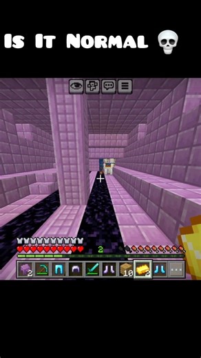 | ITS NOT NORMAL 😭| #minecraftshorts