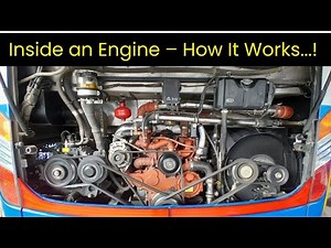 The Sound of Engine | Engine Explaination | Bus Engine | Automotive | Engineering Marvels