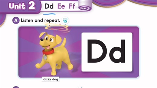 【自然拼读】牛津Phonics 字母D