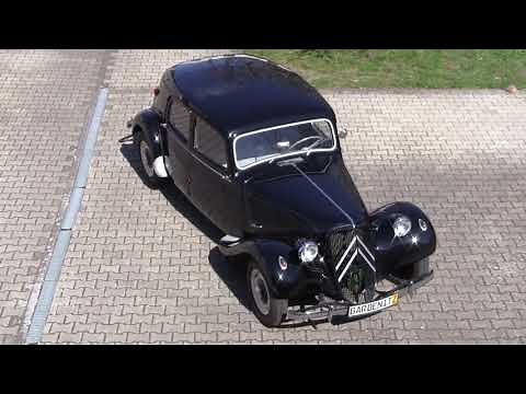 Gangster Limo Citroen 11 B Traction Avant von 1953