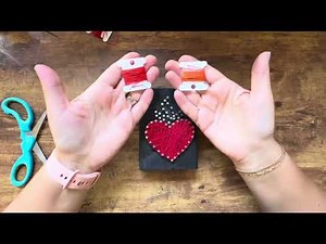 Fireheart String Art Tutorial
