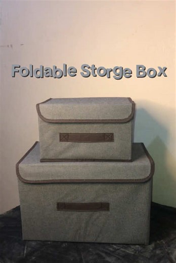 Foldable Storage Box: Space-Saving Solutions for Home