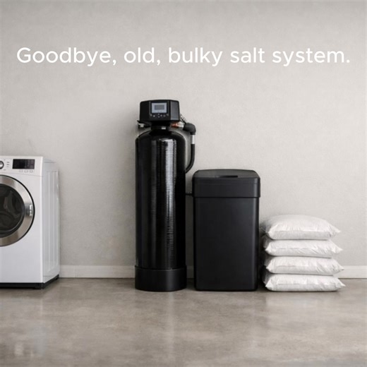 No bulky tanks or salt bags. Just a compact Filtersorb system that delivers clean, conditioned water throughout your entire home! 🏠 Our systems prevent hard water minerals from sticking to your pipes, appliances, and fixtures all while filtering out chlorine, fluoride, lead, chemicals, bacteria, pesticides, PFAS, and up to 99% of all harmful contaminants. Give us a call today to learn more and see if your home qualifies for any of our great financing options! | Puragain Water Filtration