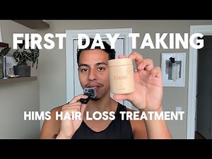 My First Day on Hims Hair Loss Treatment: Part 1