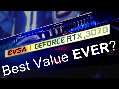 EVGA RTX 3070 XC3 Black - The new value performance card?