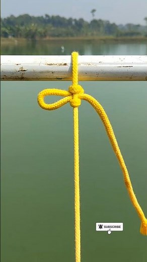 Strong Half Hitch Knot Tutorial | Best Simple Knot for Everyday Use #camping #outdoors #survival