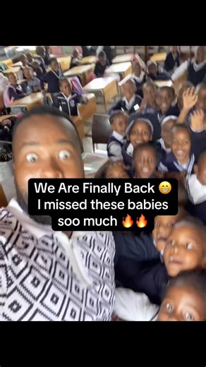 We Are Finally Back in the Classroom!