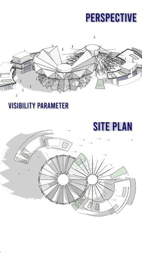 Parametric Origami ! 02 😬🔥#revit #architecture #architecturalrevit #design #architecturebim