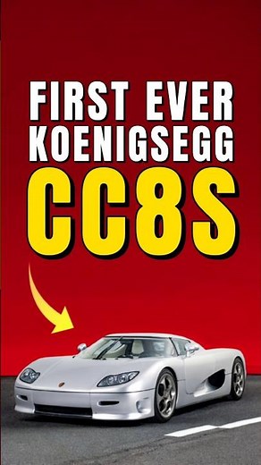 Koenigsegg CC8S is a DREAM CAR!