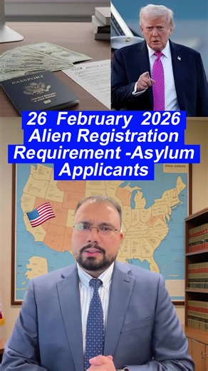 Alien registration requirements for undocumented people. #asylum #immigrant #immigrationnews #deported #immigrationattorney #indian #hindi #punjabi #asylumseekers #expeditedremoval #immigrationlawyer #haryana #haryanvi #immigration #ICE #uscis #registration #alien #undocumentedimmigrants #USA